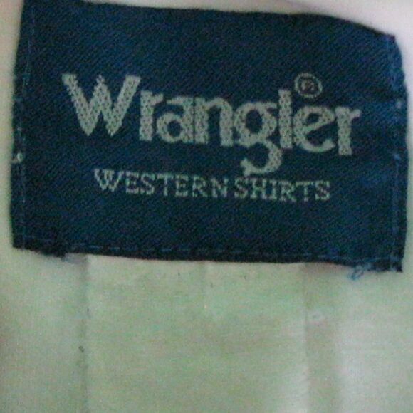 🔥💯🔥 Vintage Wrangler Western Button-Down Shirt - Picture 4 of 5